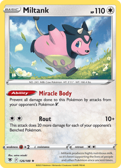 Miltank 126/189 Astral Radiance