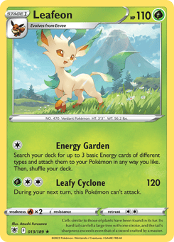 Leafeon 013/189 Astral Radiance