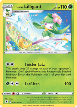 Hisuian Lilligant 016/189 Astral Radiance
