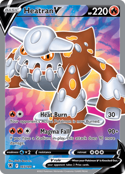 Heatran V 165/189 Astral Radiance