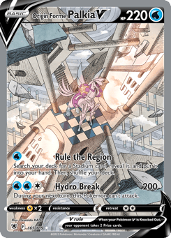 Origin Forme Palkia V 167/189 Astral Radiance