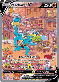 Machamp V 172/189 Astral Radiance
