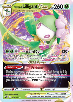 Hisuian Lilligant VSTAR 018/189 Astral Radiance