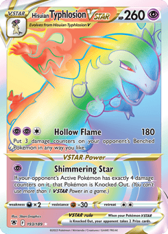Hisuian Typhlosion VSTAR 193/189 Astral Radiance