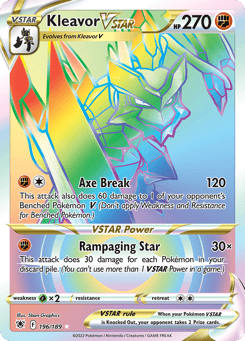 Kleavor VSTAR 196/189 Astral Radiance