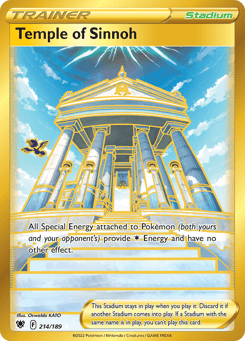 Temple of Sinnoh 214/189 Astral Radiance