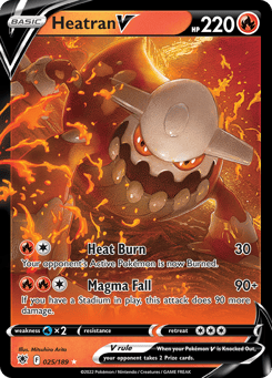 Heatran V 025/189 Astral Radiance