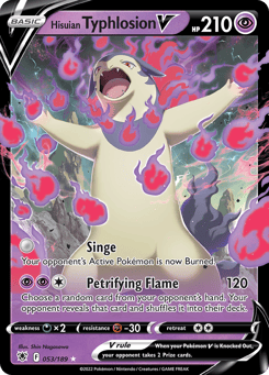 Hisuian Typhlosion V 053/189 Astral Radiance