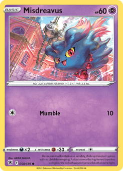 Misdreavus 058/189 Astral Radiance