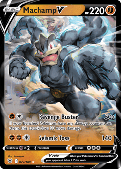 Machamp V 072/189 Astral Radiance