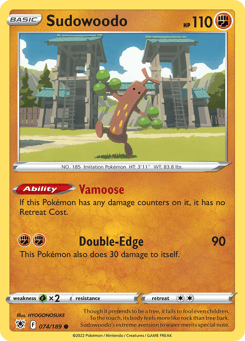 Sudowoodo 074/189 Astral Radiance