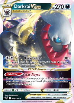 Darkrai VSTAR 099/189 Astral Radiance