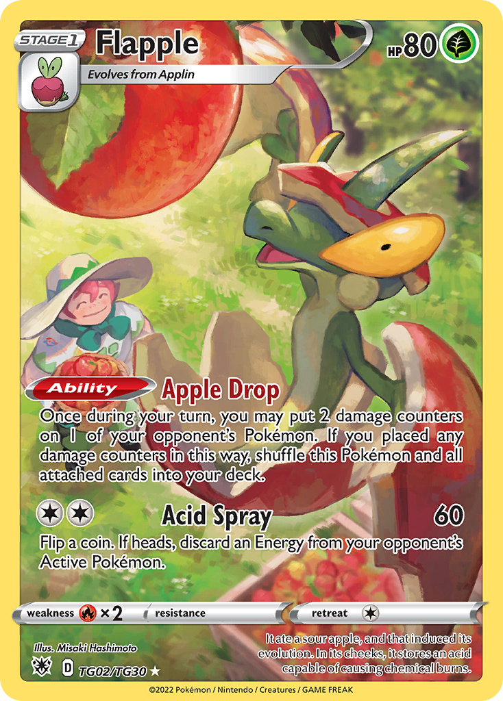 Flapple TG02/TG30 Astral Radiance Trainer Gallery