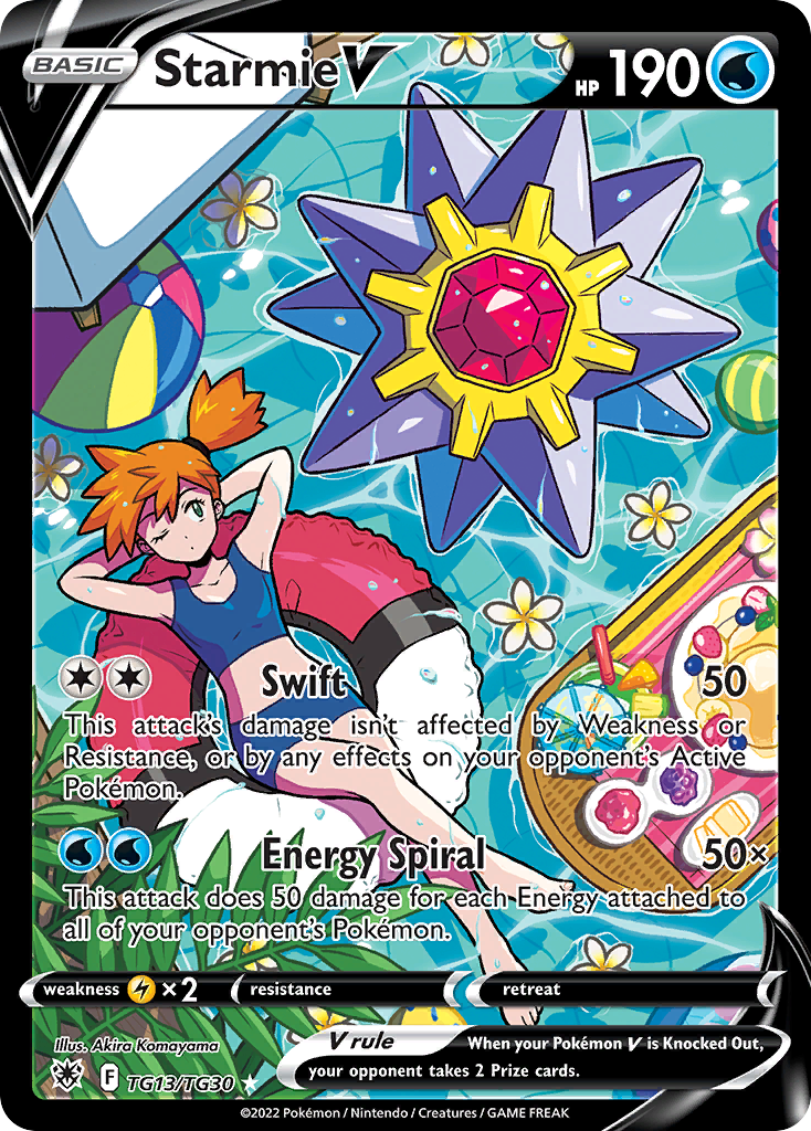 Starmie V TG13/TG30 Astral Radiance Trainer Gallery