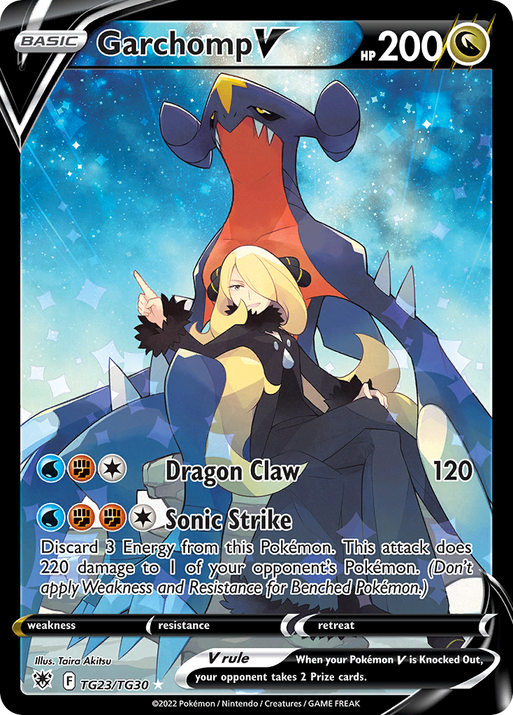 Garchomp V TG23/TG30 Astral Radiance Trainer Gallery