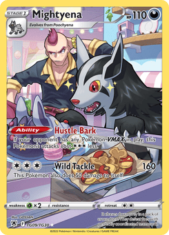 Mightyena TG09/TG30 Astral Radiance Trainer Gallery