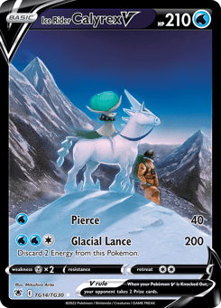 Ice Rider Calyrex V TG14/TG30 Astral Radiance Trainer Gallery
