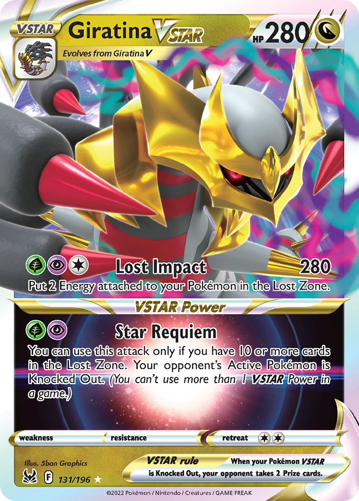 Giratina VSTAR 131/196 Lost Origin