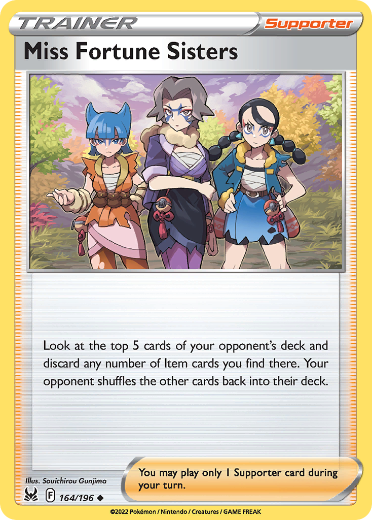 Miss Fortune Sisters 164/196 Lost Origin