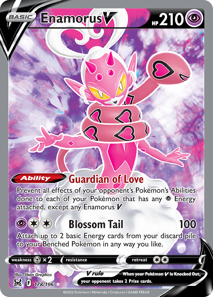 Enamorus V 178/196 Lost Origin