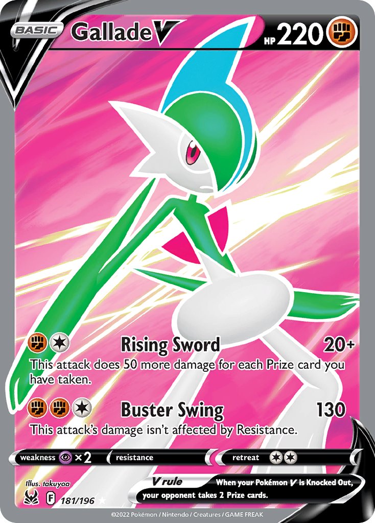 Gallade V 181/196 Lost Origin