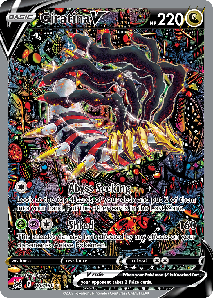 Giratina V 186/196 Lost Origin