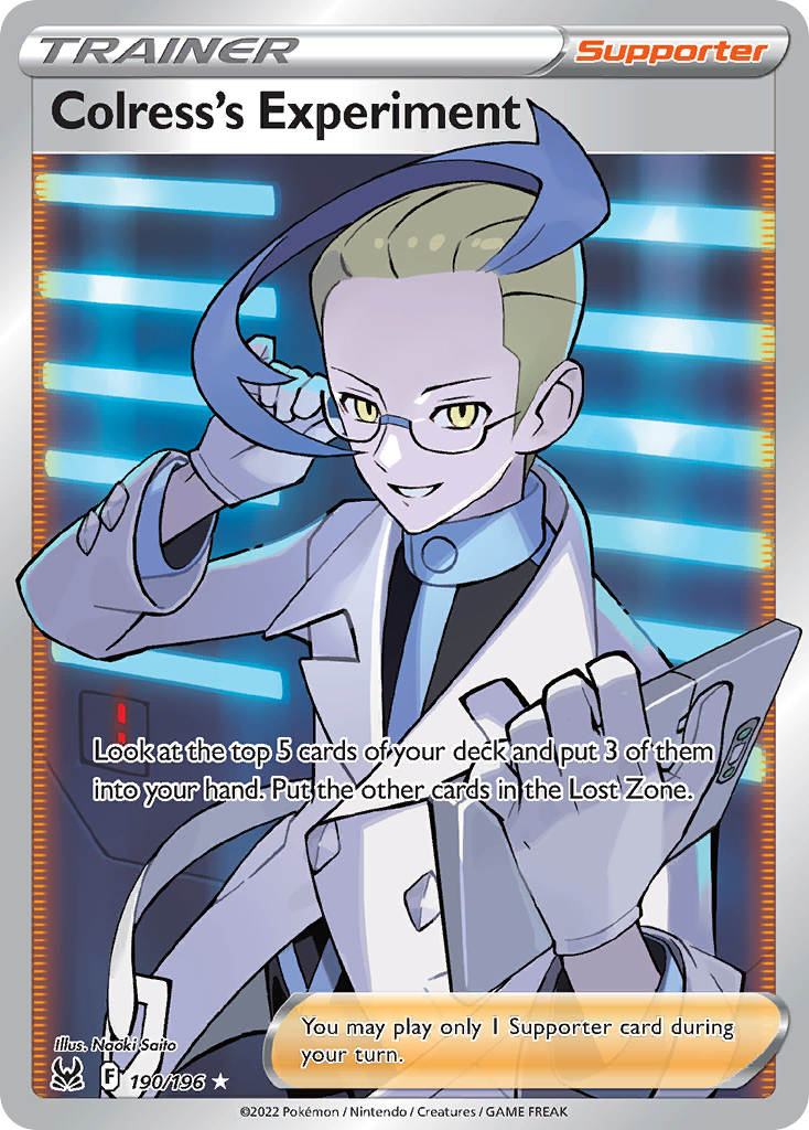 Colress's Experiment 190/196 Lost Origin