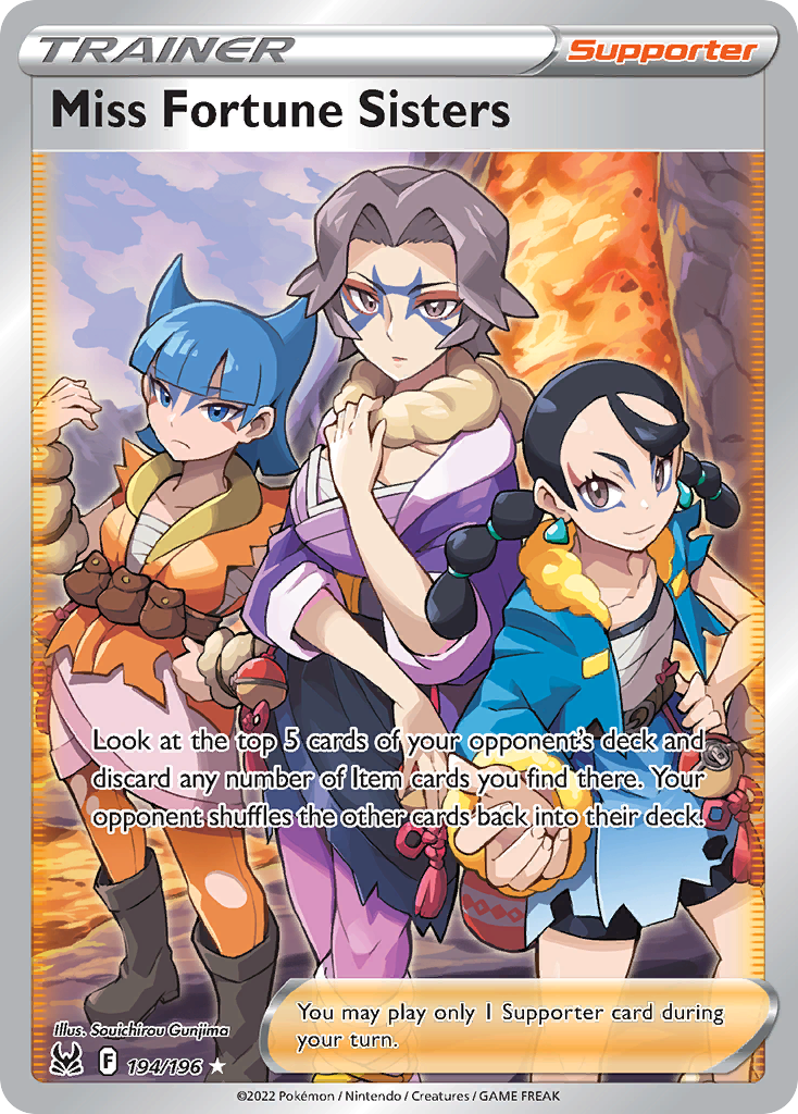 Miss Fortune Sisters 194/196 Lost Origin