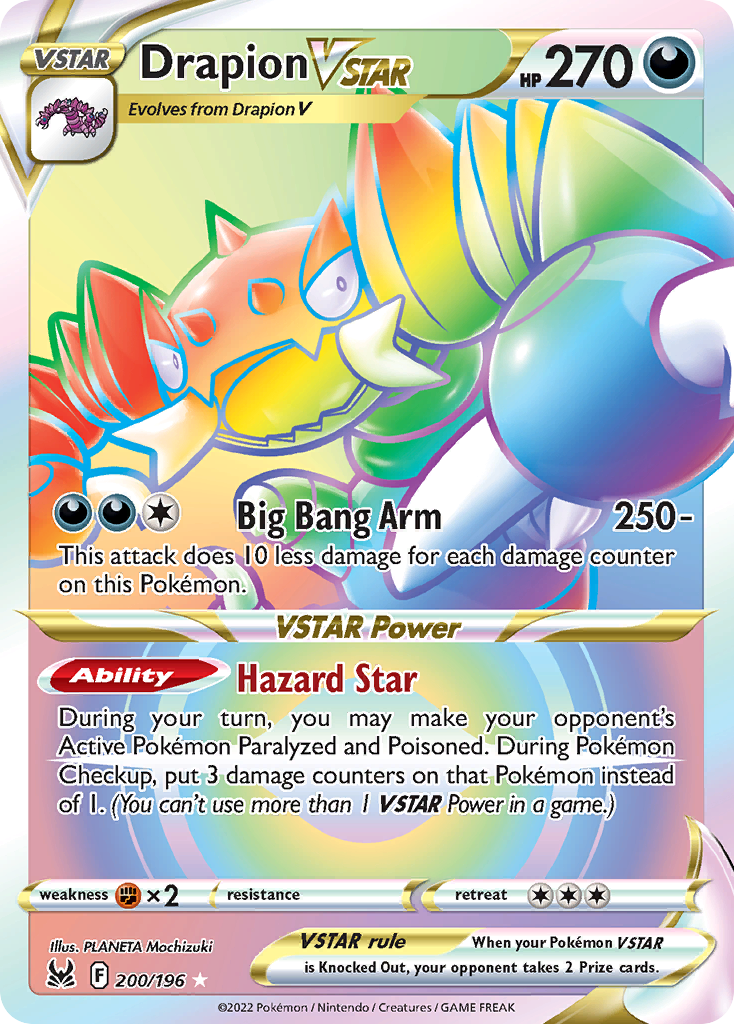 Drapion VSTAR 200/196 Lost Origin
