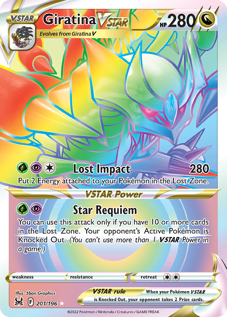 Giratina VSTAR 201/196 Lost Origin