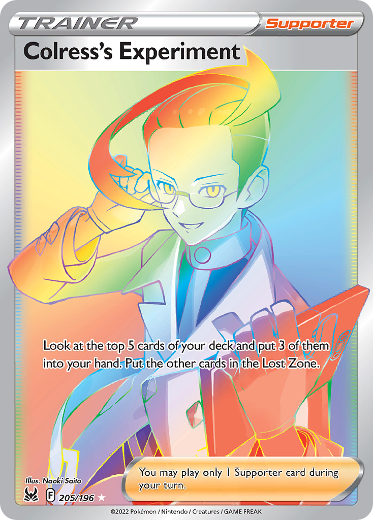 Colress's Experiment 205/196 Lost Origin