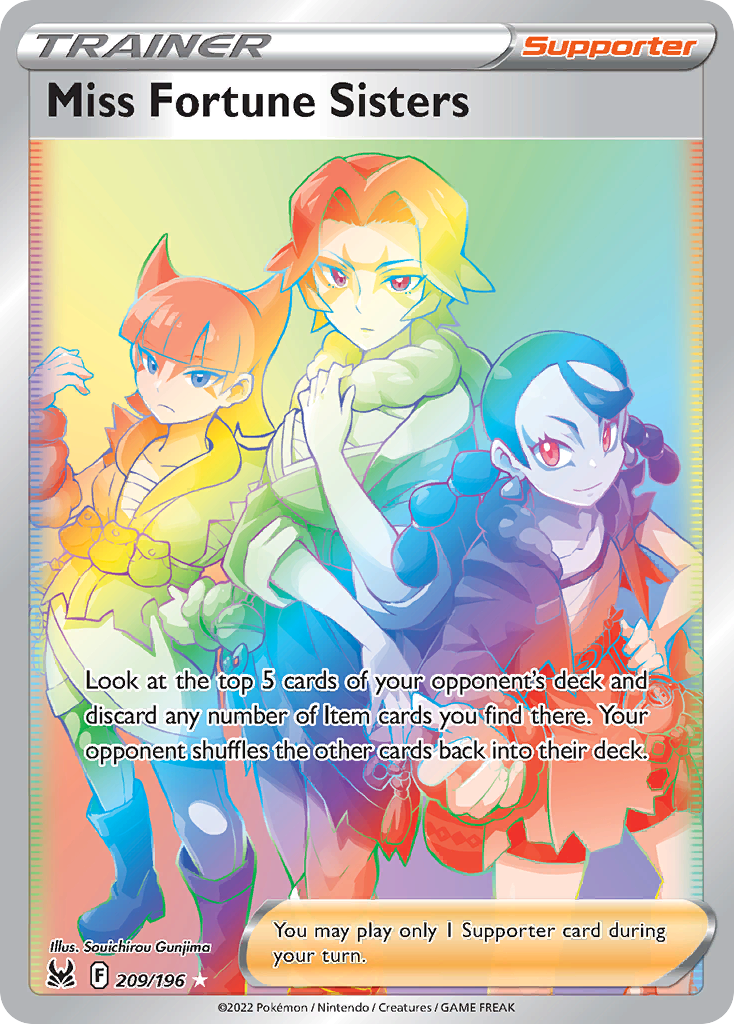Miss Fortune Sisters 209/196 Lost Origin