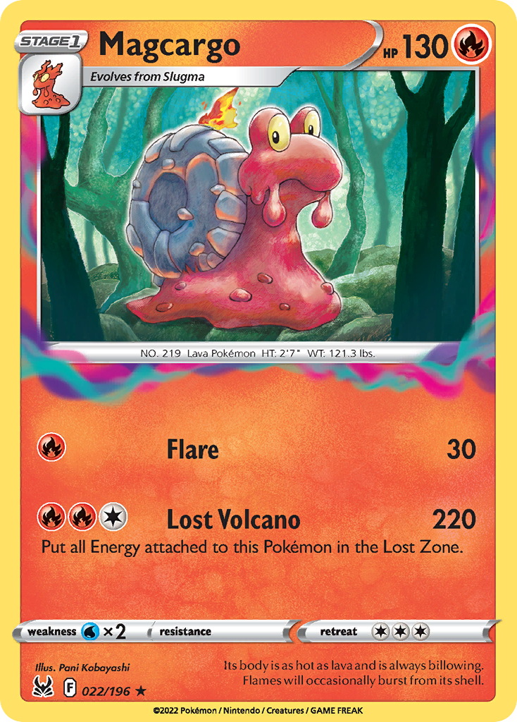 Magcargo 022/196 Lost Origin