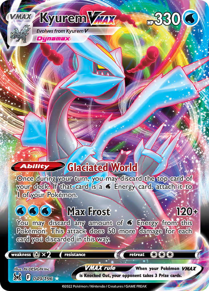 Kyurem VMAX 049/196 Lost Origin