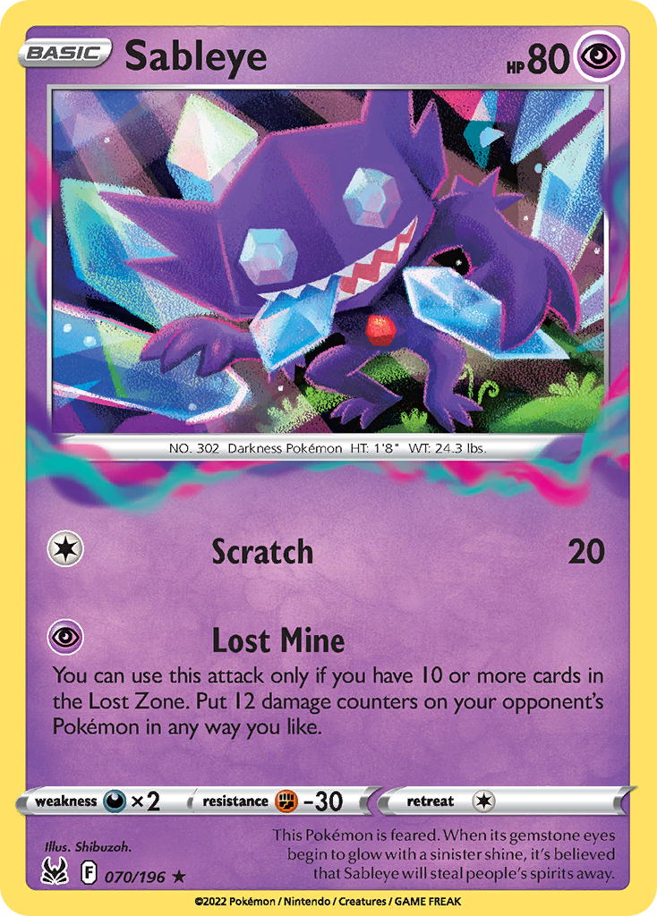 Sableye 070/196 Lost Origin