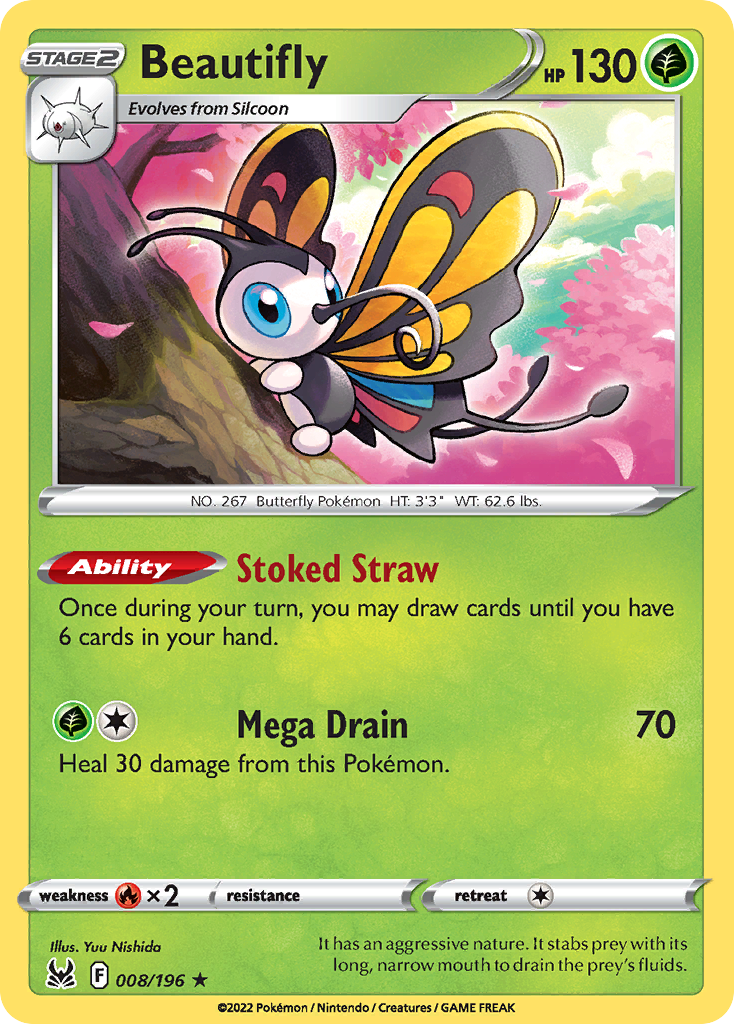Beautifly 008/196 Lost Origin