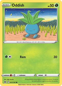 Oddish 001/196 Lost Origin