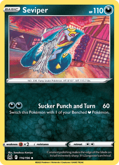 Seviper 116/196 Lost Origin