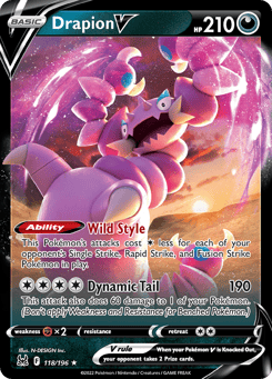 Drapion V 118/196 Lost Origin