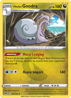 Hisuian Goodra 134/196 Lost Origin
