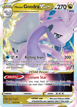 Hisuian Goodra VSTAR 136/196 Lost Origin