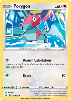 Porygon 140/196 Lost Origin