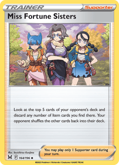 Miss Fortune Sisters 164/196 Lost Origin