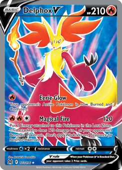 Delphox V 173/196 Lost Origin