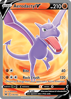 Aerodactyl V 179/196 Lost Origin