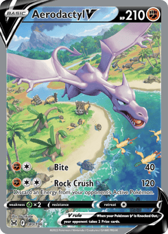 Aerodactyl V 180/196 Lost Origin