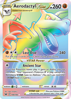 Aerodactyl VSTAR 199/196 Lost Origin