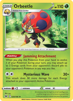 Orbeetle 020/196 Lost Origin