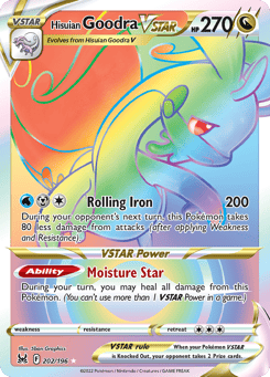 Hisuian Goodra VSTAR 202/196 Lost Origin