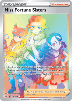 Miss Fortune Sisters 209/196 Lost Origin
